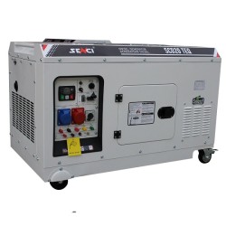 Шумоизолиран дизелов трифазен генератор Senci SCD20 TEQ, 230/400 V, 16 kW / 20 kVA
